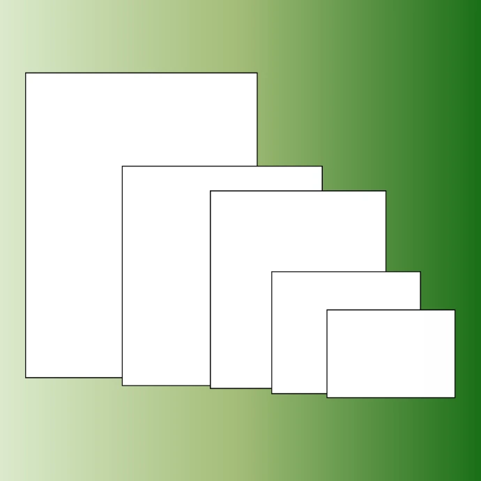 Self-adhesive boards prepared for custom framing project